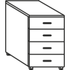 Тумба выкатная